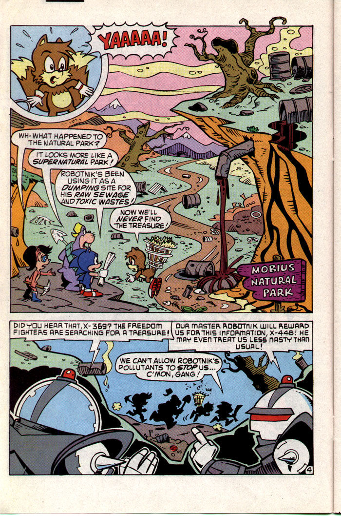 Sonic - Archie Adventure Series February 1994 Page 4